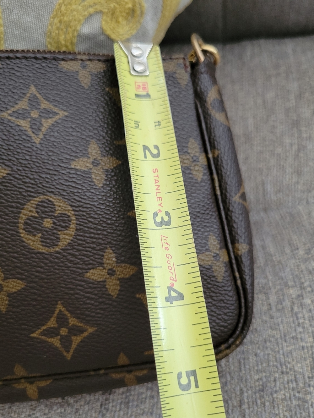 Louis Vuitton Brown Monogram Canvas Mini Bag with Gold Hardware - Picture 13 of 15